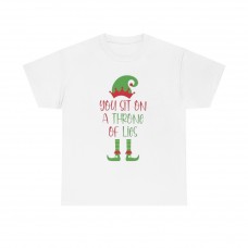 You Sit On A Throne Of Lies Elf Movie Quote Fan Gift T Shirt